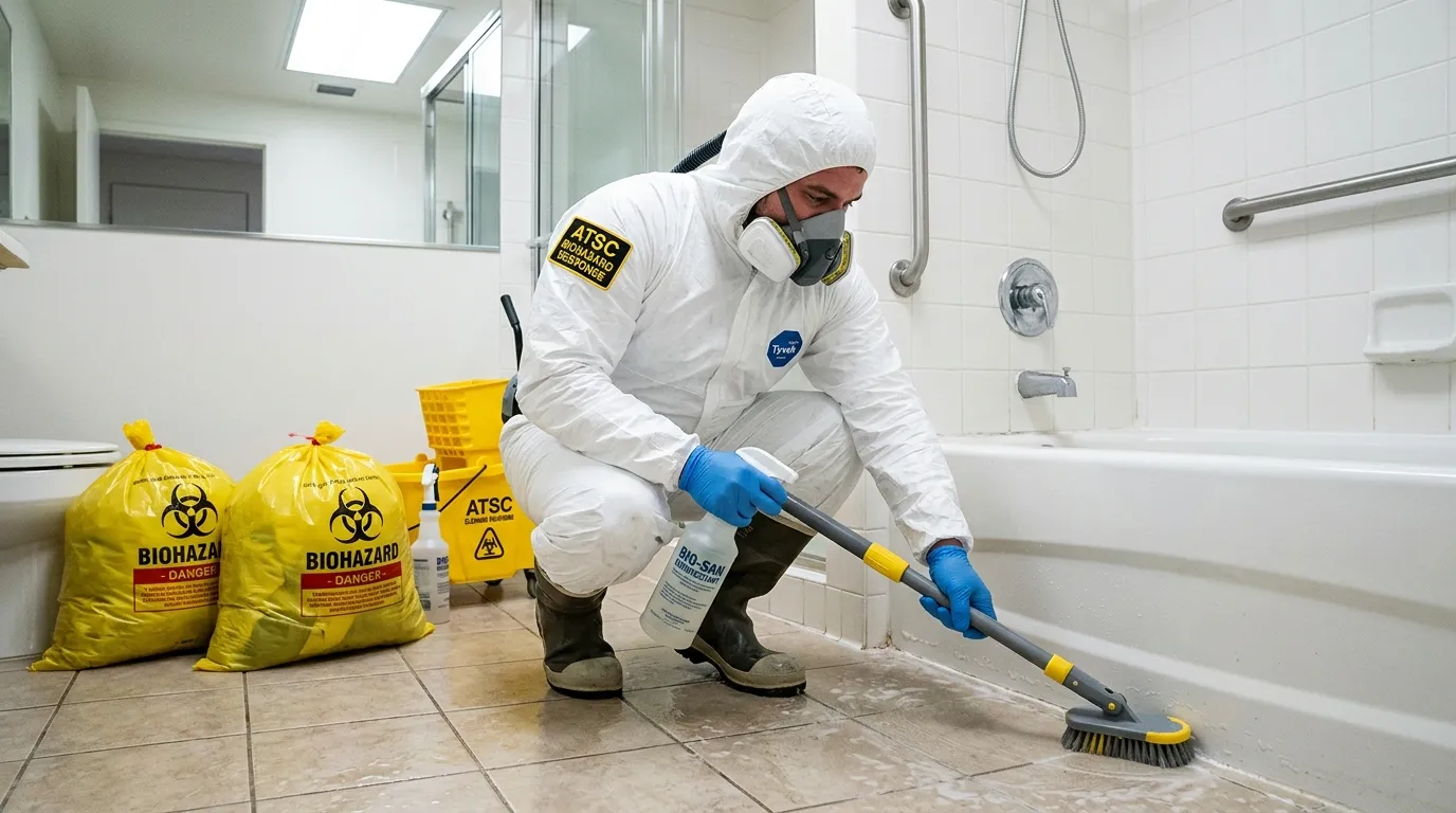 Decontamination equipment deployed for Blood Cleanup in Silver Lakes